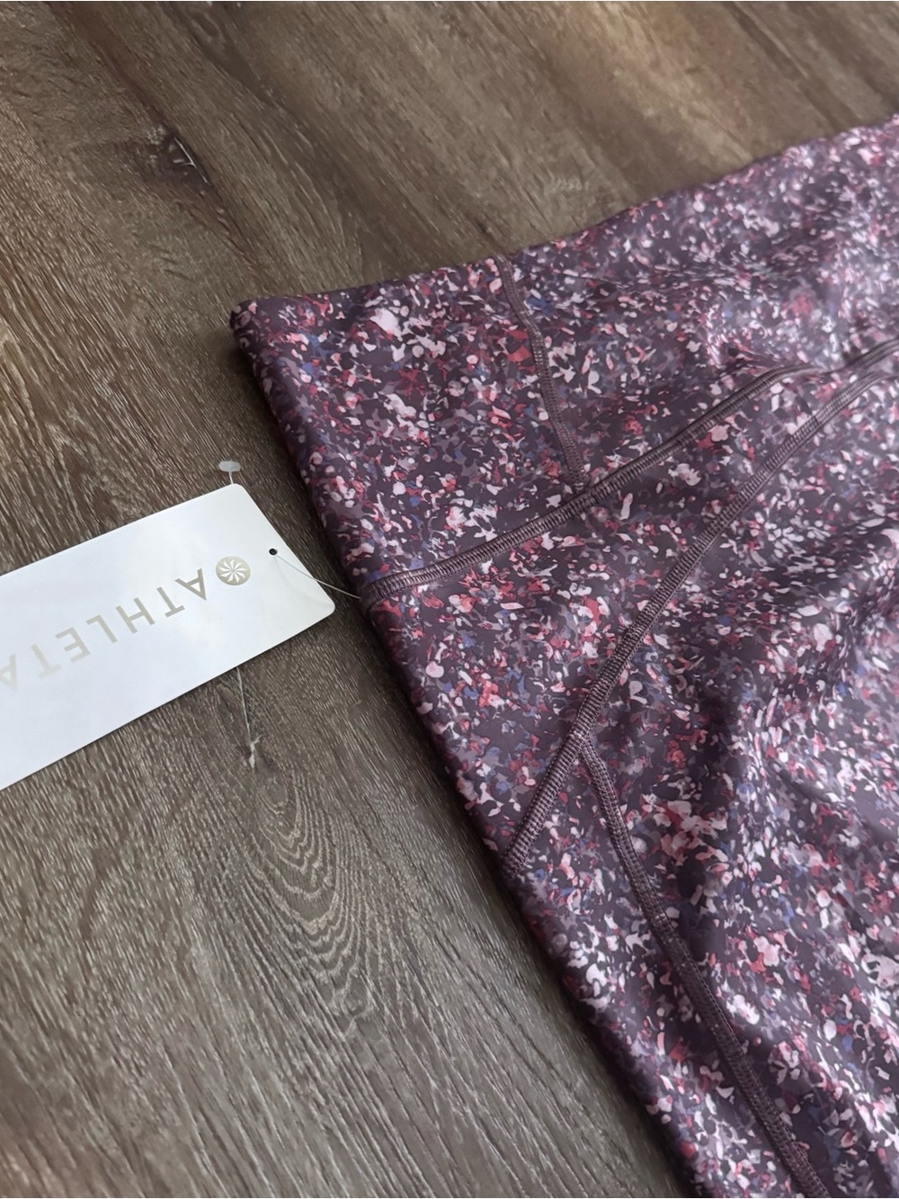 Athleta Rainier Printed Mesh Tights - Picture 10 of 11